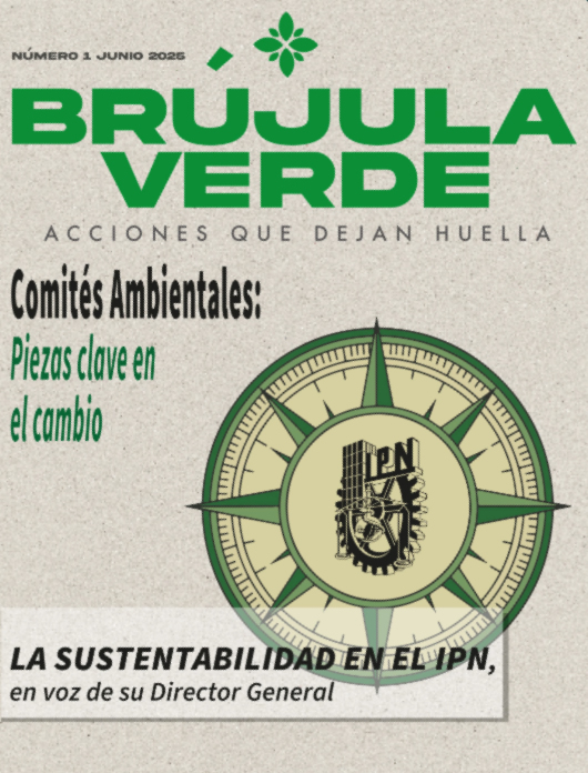 brujula verde