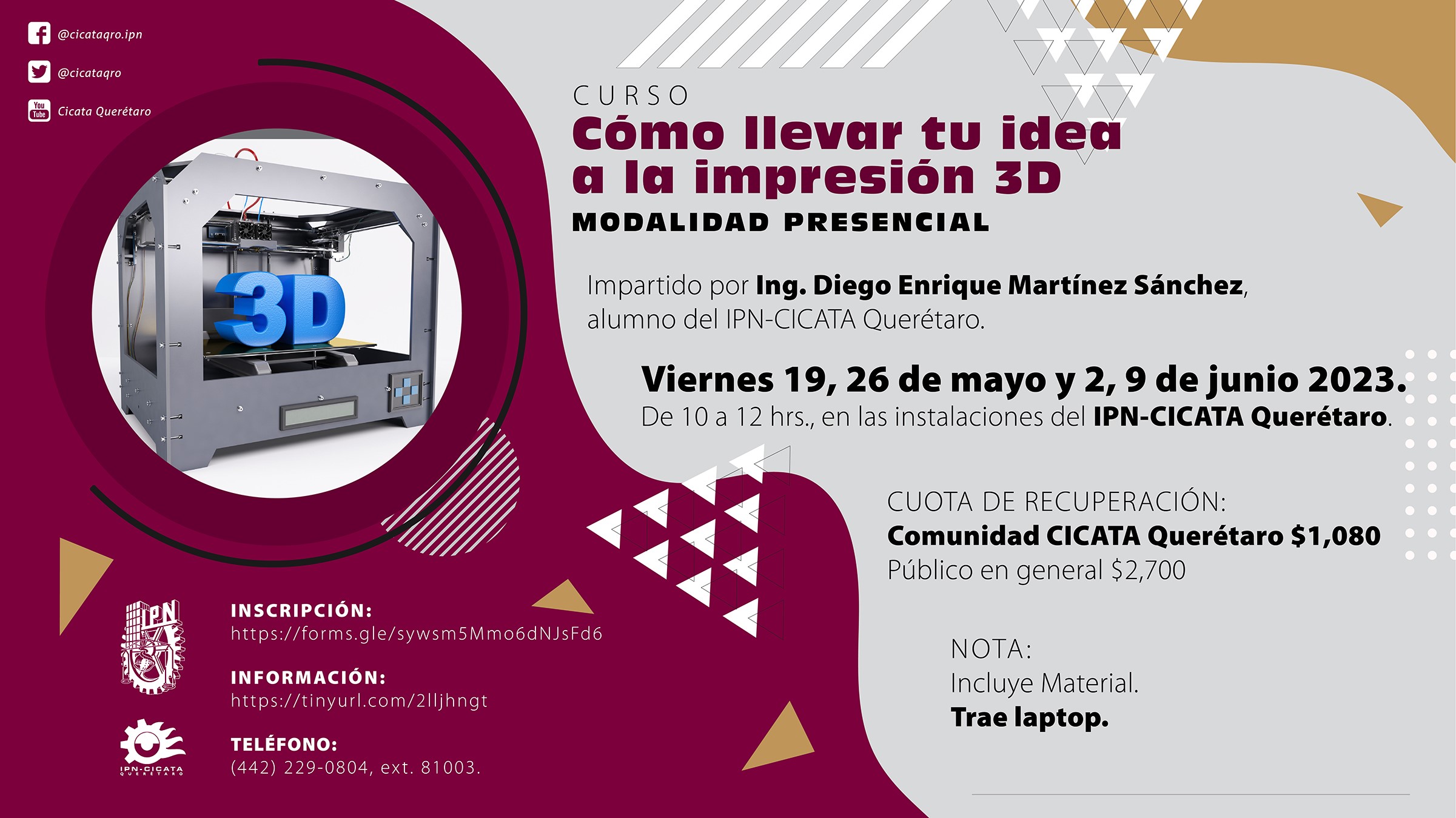 curso impresion 3d